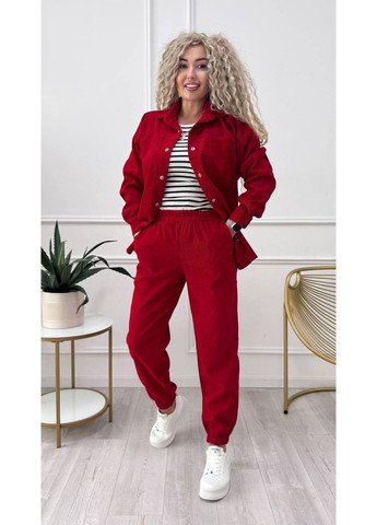 Костюм (сорочка, штани), колір Червоний No Brand (361245772)