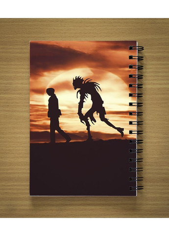 Блокнот Sketchbook Скетчбук з принтом anime Death Note | аніме Зошит смерті #02 Kika (362692787)