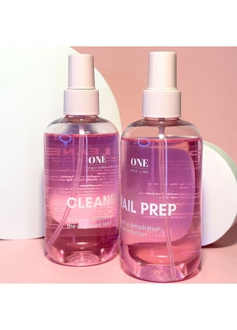 Рідина для знежирення та дезінфекції NAIL PREP, 250ml ONE PRO LINE (397054103)