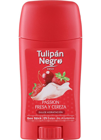 Дезодорант-стік "Полуниця та вишня" Deo Stick 60ml (1104316-31157143) Tulipan Negro (368644830)