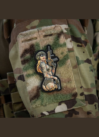 Нашивка Tactical girl №4 PVC tattoo Якудза M-TAC (315048039)
