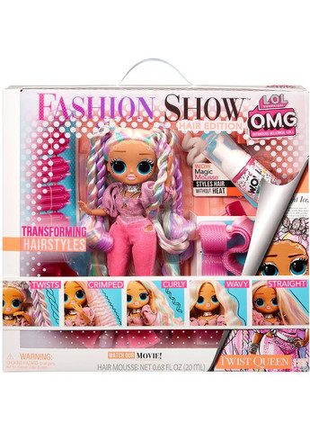L.O.L. Surprise! O.M.G. Fashion Show Magic Mousse Модна зачіска королеви Твіст (584292) MGA Entertainment (304055076)