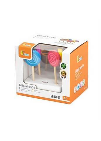 Игрушечные продукты Леденцы, 6 шт. () Viga Toys 44529 (368539438)