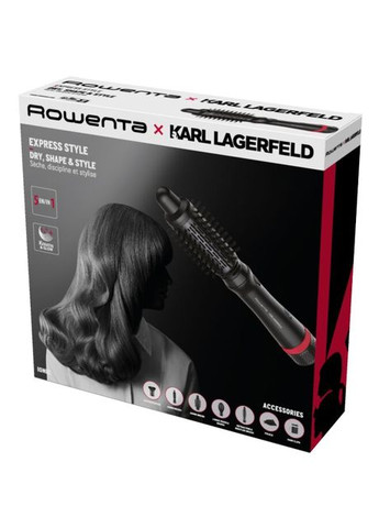 Фенщетка KARL LAGERFELD Express Style CF635LF0 Rowenta (315773424)