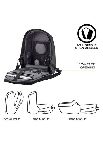 Городской рюкзак Bobby Hero Small Black (P705.701) XD Design (322207900)