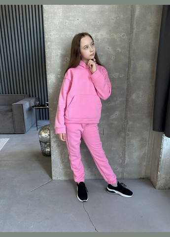 Розовый те самые хитовые теплые костюмчики, которые ищут все мамочки 😍 No Brand