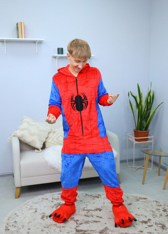 Кігурумі Людина-павук чоловіче плюшеве з капюшоном (1026/1) My Kigu (356454868)