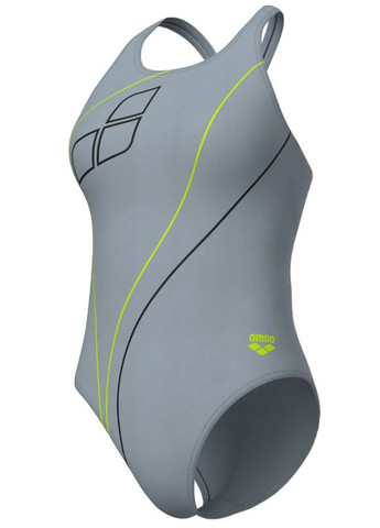 Комбинированный летний купальник trail swimsuit v back (009022-520) размер Arena