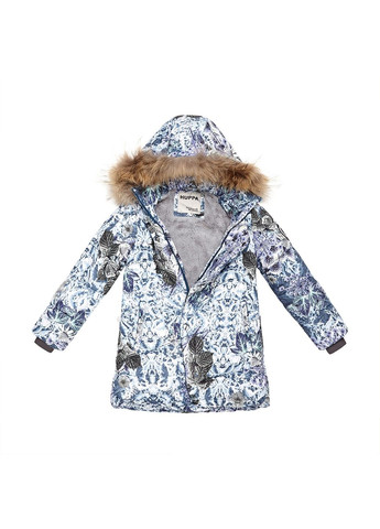 Бирюзовая зимняя куртка зимняя rosa 1 Huppa