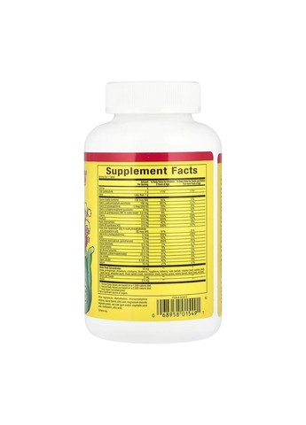 , Big Friends®, мультивітаміни й мікроелементи, ягоди з джунглів, 60 жувальних таблеток Natural Factors (364956306)