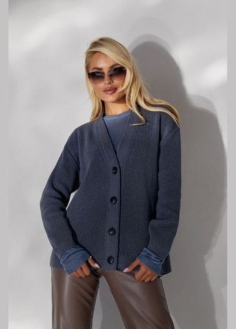 Жіночий подовжений кардиган із натуральної пряжі (2793) Triko Bakh (334710469)