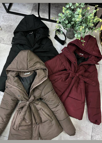 Коричневая куртка No Brand