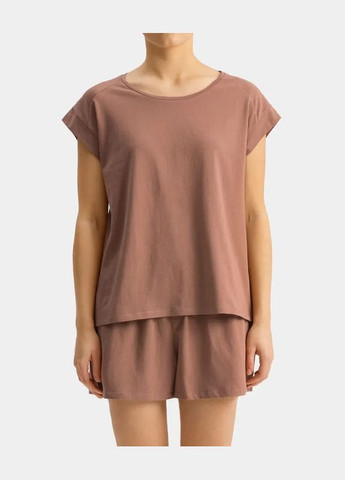 Кавова всесезон жіноча піжама nlp футболка + шорти Atlantic