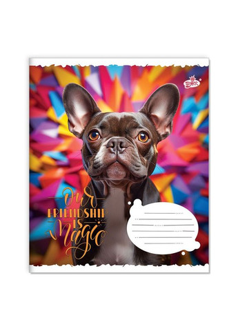 Тетрадь 18 л. клетка "Бриск" / Мой друг Бріск (344585721)