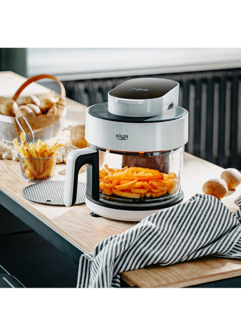 Мультипіч AD 6316 1400Вт/чаша 3л/програм:8/сенсорне керування/таймер/біла Adler (372619273)