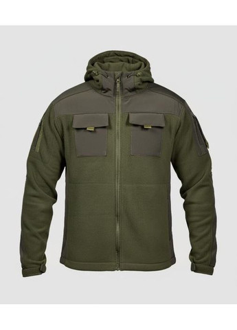 Тактическая мужская теплая флисовка олива No Brand (369000027)