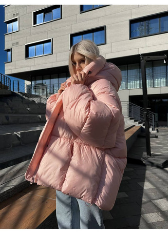 Рожева жіночий пуховик ‼️ No Brand