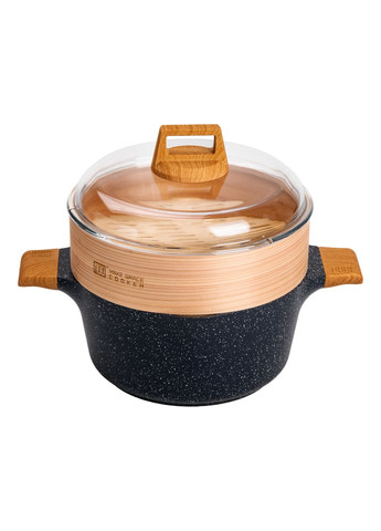 Набір посуду 9 предметів з антипригарним покриттям 1,5/2,5/4 л, MGC (328440994)