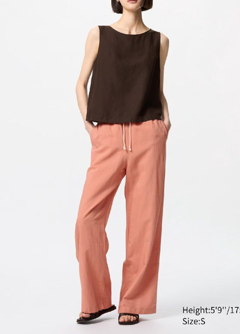 Кремовая блуза Uniqlo