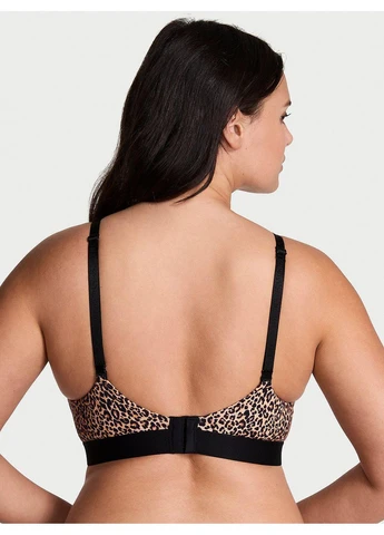Коричневий бюстгальтер shine patch lightly lined wireless bra (27204812) Victoria's Secret