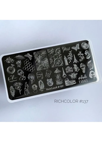Пластина для стемпінгу 137 RichColor (386095921)