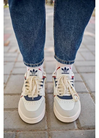 Синие демисезонные кроссовки мужские adidas drop step low beige blue адидас дроп степ синие No Brand
