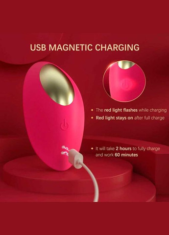 Смарт вакуумный стимулятор в трусики JOS Pimpit (5+10 режимов) - Розовый – Смарт вибраторы No Brand (370611985)