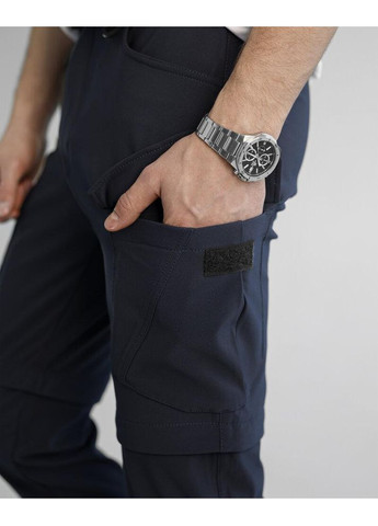 Чоловічі повсякденні штани/шорти сині No Brand (358203780)