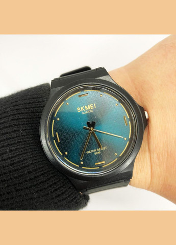 Часы наручные мужские 2108BKBU, часы кварцевые мужские, часы мужские классика Skmei (364665919)