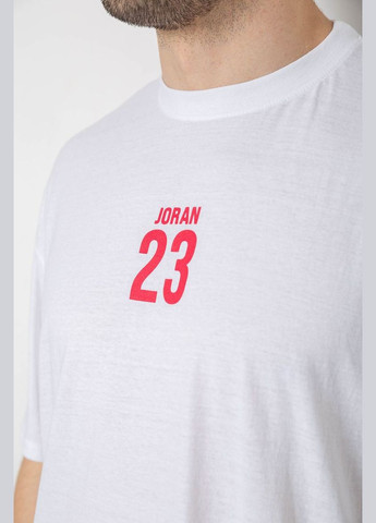 Белая футболка мужская с принтом Andi 244R7024