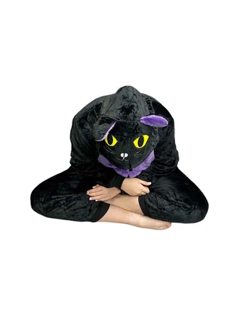 Піжама кігурумі жіноча Kigurumi Кішка Чорна Кигуруми Черная Кошка (308205586)