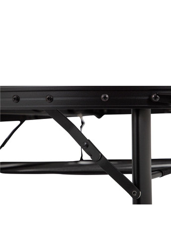 Стол Woodbine Oval 100x70 cm Black/Wood look (1404185) Bo-Camp (315936576)