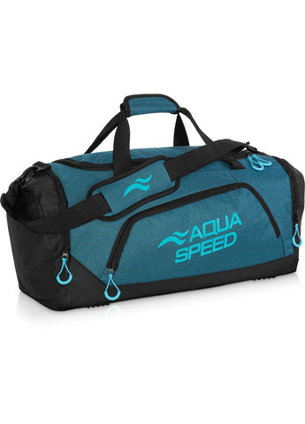 Cумка Duffel bag L 60152 Бірюзовий 55x26x30см Aqua Speed (282617484)