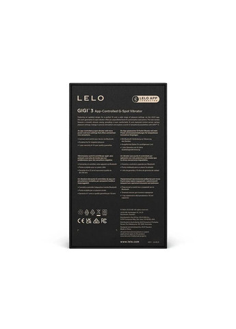 Вибратор точки G GIGI 3 Powder Blue Lelo (369951797)