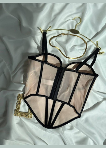 Розкішний бюст'є - корсет з силуетними швами No Brand (324646501)