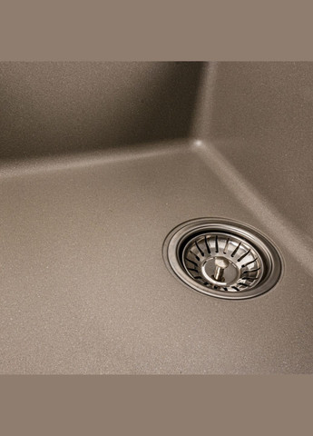 Гранітна мийка для кухні 7850W TOSKANA матовий Титан Platinum (269793751)