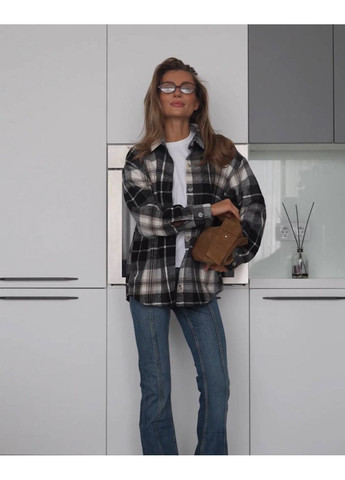 Стильна сорочка з турецького кашеміру oversize ЗАМІРИ В ОПИСІ ! GD/GL Модний простір (366439040)