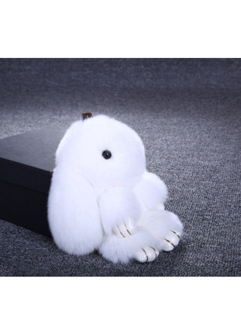 Меховой кролик брелок для сумки рюкзака мягкая игрушка заяц пушистик для девочек ProDobro (363136245)