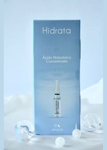Концентрированные ампулы для лица Hidrata с гиалуроновой кислотой Deliplus (285119716)