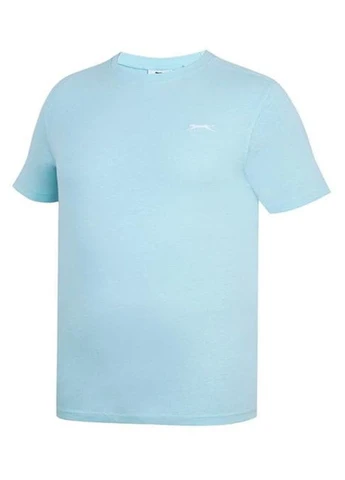Блакитна футболка чоловіча базова Slazenger