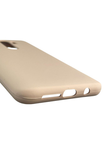 Чехол для Redmi Note 8 Pro силиконовый с микрофиброй нескользящий на сяоми редми нот 8 про пудровый Xiaomi (366387728)