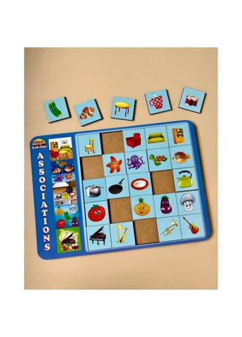Деревянная игра "Ассоциации" Ubumblebees (318018933)