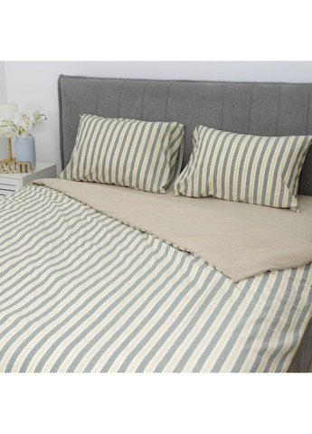 Комплект постельного белья Евро Вареный хлопок Wash Printed 08 Viluta (372478596)