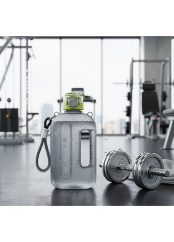 Пляшка SUMMER для води із BPA-free пластику 750 мл. Чорна матова No Brand (296101770)