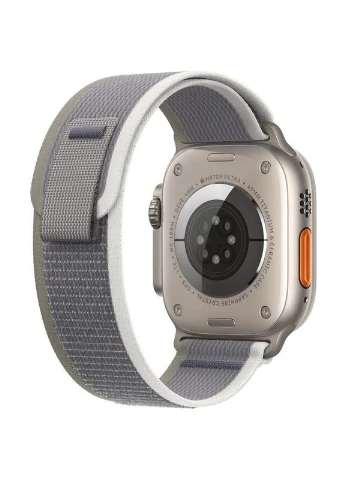 Смарт-часы GPS + Cellular 49mm Titanium Case с Green/Gray Trail Loop-M/L (MRF43) Apple Watch Ultra 2 (377991620)