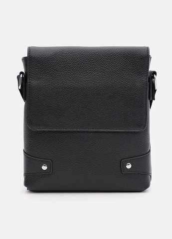 Сумка мужская через плечо кожаная K1033bl Черный Keizer (302008203)