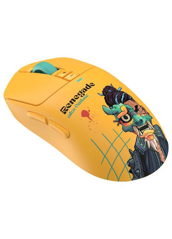 Миша бездротова Bloody R72 Ultra Renegade Sunset Yellow A4Tech (370615143)