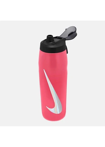 Пляшка REFUEL BOTTLE LOCKING LID 24 OZ Рожевий 709 мл Nike (395628597)