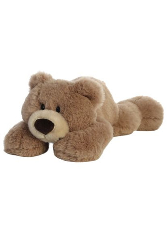 М'яка іграшка (171456C) Aurora Ведмідь лежачий коричневий 28 см (368562545)