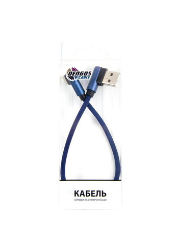 Дата кабеля (m499912) DENGOS USB 2.0 AM to USB-C 0.25m blue (367066245)